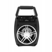 Nešiojama Bluetooth 5.0 kolonėlė GGV KTX-1055T, 5W, 85dB, sidabrinė-juoda