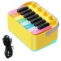 Belaidė Bluetooth kolonėlė su RGB LED, įmontuota elektroniniame pianine