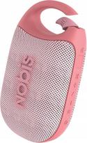 Nešiojama „NOBIS Clip N1“ Bluetooth kolonėlė, 5 W, atspari vandeniui (IP68), rožinė