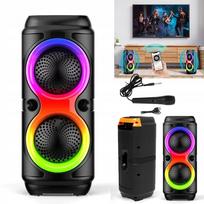 Bluetooth kolonėlė PARTYBOX su galingu žemųjų dažnių garsu, LED apšvietimu