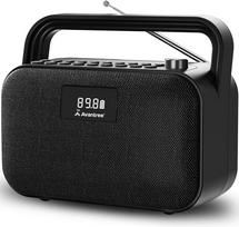 Belaidė kolonėlė 30W su FM radiju, 20 val. baterija, USB ir SD kortelės palaikymu