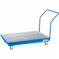 Mobilus PRO-LINE nutekėjimo kubilas 2 x 200 l statinėms, 1210x810x981 mm