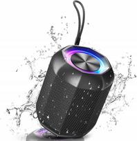 Nešiojama Bluetooth kolonėlė Vosfeel J8, 15W, atspari vandeniui, IPX6, su mikrofonu, TF, AUX, RGB apšvietimas