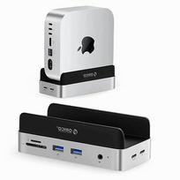 SSD duomenų laikmena Mac Mini M4, aliuminis, 1TB, 7 USB jungtys, su silikonu