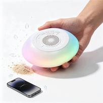 Belaidis Bluetooth garsiakalbis, atsparus vandeniui IPX6, baltas, plūduriuojantis