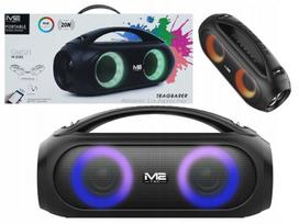 Nešiojama belaidė kolonėlė TEC Boombox M2, 20W, IPX5, LED RGB