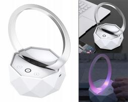 Belaidis Bluetooth nešiojamas garsiakalbis su RGB LED naktine lempa