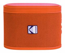 Nešiojama Bluetooth kolonėlė KODAK SOUNDBRIX OVERLOAD ORANGE, su magnetu ir stotele