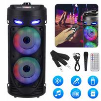 Nešiojama "Bluetooth" kolonėlė su karaoke funkcija