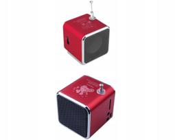 Nešiojama belaidė Bluetooth kolonėlė su FM radiju, LED apšvietimu ir MicroSD palaikymu