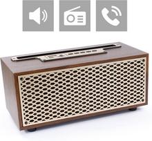 Bluetooth kolonėlė su FM radiju, retro stiliaus, 8W galingumas