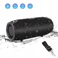 Belaidė kolonėlė 20W, IP67, žemų dažnių stiprinimas, USB, SD, 2000mAh, juoda