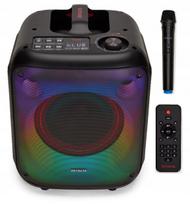 Nešiojama kolonėlė AIWA KBTUS-250 su mikrofonu, Bluetooth, USB, MP3, TWS, RGB apšvietimu, 1500 mAh, pultelis