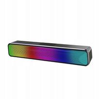 HiFi stereo garso kolonėlė su RGB apšvietimu