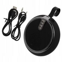 Nešiojama mini Bluetooth kolonėlė, juoda, su skambinimo ir muzikos funkcijomis