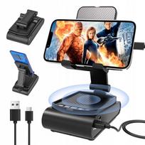 Sulankstomas telefono ir planšetės laikiklis su belaidžiu Bluetooth garsiakalbiu