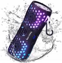 Nešiojama Bluetooth kolonėlė HEYSONG, RGB, IPX7