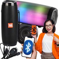 Belaidė Bluetooth kolonėlė su FM radiju, SD kortelių skaitytuvu, AUX, juoda, TG165C