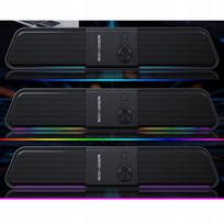 Nešiojama SENZER CS20 LED kolonėlė, USB, aiškus garsas, RGB apšvietimas