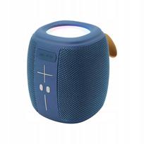 Nešiojama „AKAI ABTS-V5“ „Bluetooth“ kolonėlė, mėlyna, su FM radiju, USB ir TF kortelės palaikymu, 2 vnt.