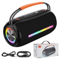 Nešiojama belaidė kolonėlė, atspari vandeniui IPX6, 20 W, RGB apšvietimas