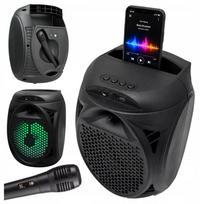 Nešiojama „Bluetooth“ kolonėlė su mikrofonu, FM radiju ir AUX