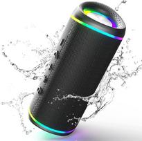 Belaidė Bluetooth kolonėlė 30W, RGB LED, atspari vandeniui IPX5, su baterija