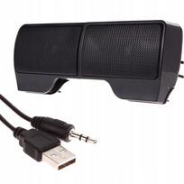 Nešiojama USB stalinė kolonėlė, juoda