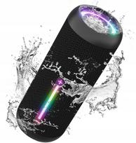 Nešiojama „Royqueen Siren“ Bluetooth kolonėlė su LED apšvietimu ir stipriu žemų dažnių garsu