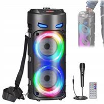 Belaidė kolonėlė BOOMBOX su mikrofonu
