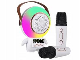 Belaidis Bluetooth 5.3 kolonėlė su mikrofonu, USB, AUX, FM radiju, KARAOKE