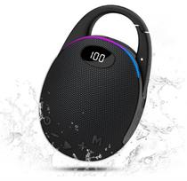 Belaidė Bluetooth kolonėlė su LED ekranu ir karabinu S10-1