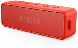 Nešiojama kolonėlė Anker SoundCore 2, raudona, 12 W