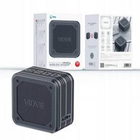 Nešiojama belaidė Bluetooth kolonėlė, juoda, su AUX ir TF/micro SD lizdais