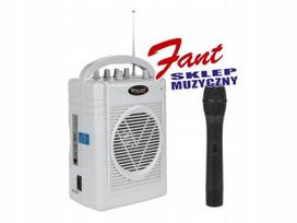 Nešiojama garso sistema REBEL SH222U, 3 mikrofonai, USB, „Bluetooth“, FM, su dangteliu