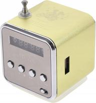 Nešiojama belaidė Bluetooth kolonėlė su radiju, MP3, USB, žalia