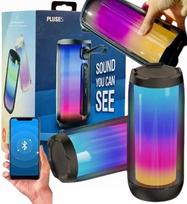 Belaidis Bluetooth LED garsiakalbis su FM radiju, USB, SD kortelės ir AUX jungtimis