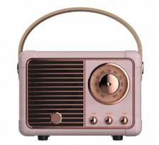 Nešiojama retro „Bluetooth“ kolonėlė ir radijas