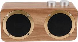 Medinė Bluetooth kolonėlė namams ir laukui