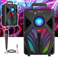 Belaidis garsiakalbis BOOMBOX su mikrofonu, karaoke funkcija