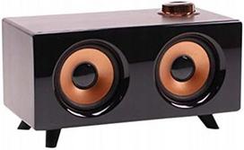 Nešiojama belaidė Bluetooth medinė kolonėlė HIFI