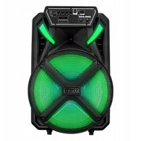 Bevielė Bluetooth TWS kolonėlė Mikado MD-BT123, 30W, FM, USB, LED, 5 kg