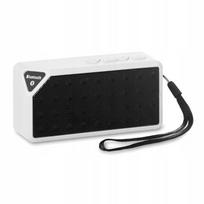 Nešiojama 2.1 Bluetooth kolonėlė, balta, ABS plastikas