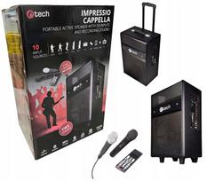 Nešiojama kolonėlė C-TECH Impressio Cappella, 100W, lagaminėlio dizainas