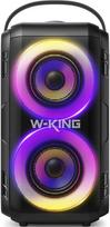 Belaidis „W-KING“ Bluetooth garsiakalbis su itin giliu bosu