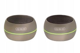Nešiojama garso kolonėlė QSS 80104 TWS, juoda, 3W