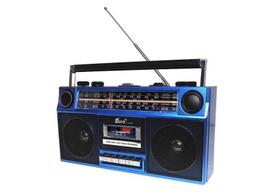 Nešiojamas radijas OLD STYLE FP-830 su „Bluetooth“, kasečių grotuvas, USB, TF kortelės ir AUX jungtis