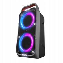 Belaidė nešiojama Bluetooth kolonėlė, 240W, LED, galingas garsas, stiprus bosas