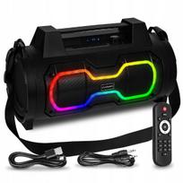 Belaidė garso kolonėlė 50W, Bluetooth, USB, AUX, radijas, nuotolinio valdymo pultas, įvairios spalvos
