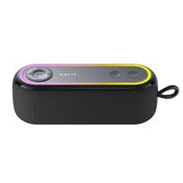 Nešiojama Havit 2400 Bluetooth kolonėlė, USB-C, TWS, FM, AUX, RGB, IPX5, juoda